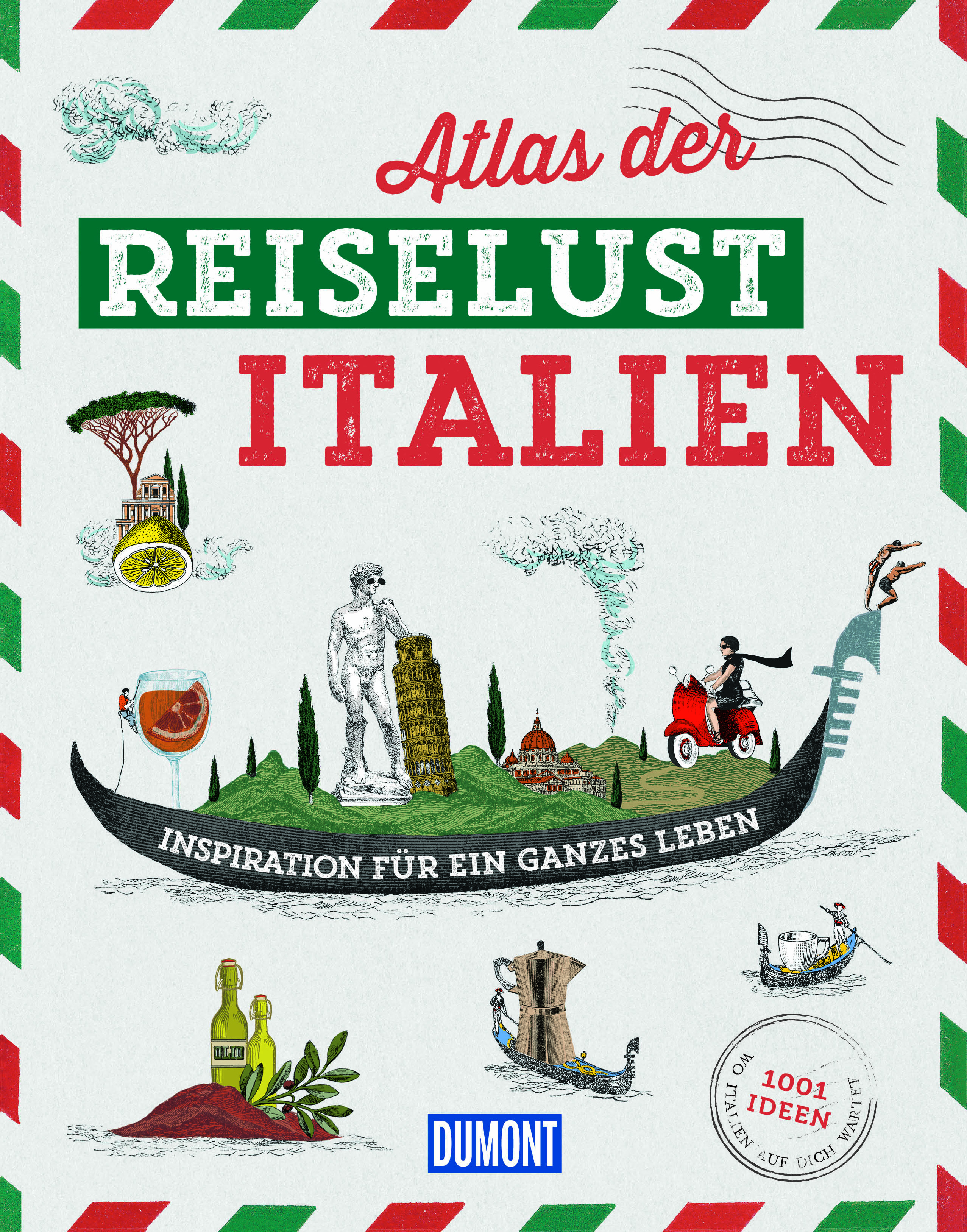 Atlas der Reiselust – Italien (Cover)